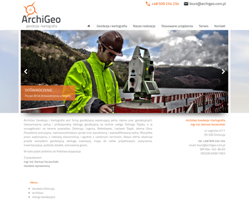 ArchiGeo Geodezja i Kartografia Dariusz Szczeciński_