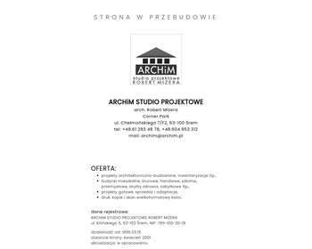 Archim  Projekty architektoniczne_ indywidualne i gotowe
