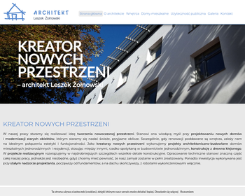 Architekt  Kompleksowe projektowanie architektoniczno - budowlane  Leszek Żołnowski_