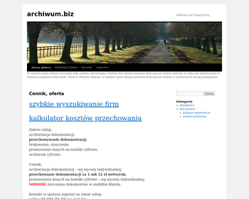 Centrum Archiwizacji Dokumentów ARCHIWUM Sp  z o o_