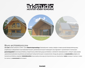 Biuro architektoniczne ark-studio_ architekt Robert Koprowski