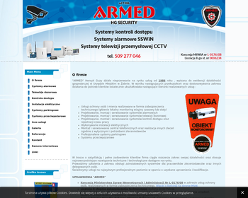 Armed  Koncesjonowana firma technicznej ochrony osób i mienia_