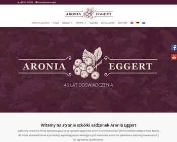 Szkółka Specjalistyczna Aronii Czarnoowocowej_