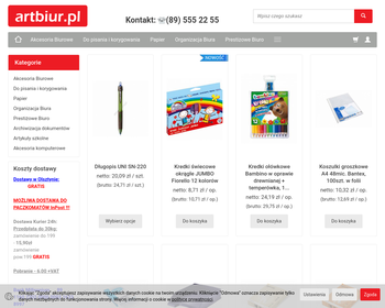 ART-BIUR Centrum Hurtu Szkolno-Biurowego Sp  z o o_