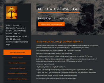 M I U  Galeria i Pracownia Witraży_