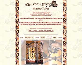 Kowalstwo Artystyczne Wincenty Trąbka_