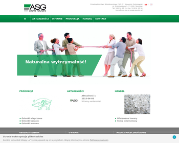 ASG  Produkcja i sprzedaż jelit wieprzowych_