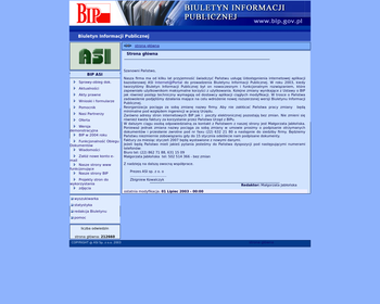 Autonomiczne Systemy Informatyczne ASI Sp  z o o_