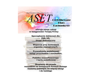 ASSET Sp  z o o  Biuro Doradztwa Ekonomicznego_