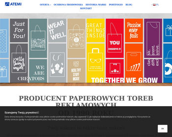 ATEMI Torby reklamowe papierowe i foliowe_