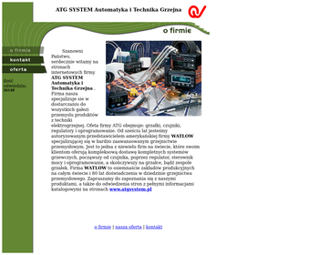 ATG System  Grzejnictwo przemysłowe Watlow_