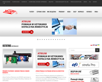 ATRIUM Centrum Ploterowe Sp  z o o_