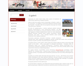 Galeria ATTYKA w Hotelu Francuskim_