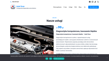 Diagnostyka komputerowa Piaseczno i \r\nprofesjonalna diagnostyka samochodowa Józefosław i \r\nserwis diagnostyczny aut Autel Scan, – usługi księgowe.