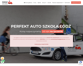 Auto Szkoła PERFEKT Maciej Janaszewski_