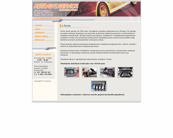 AUTO-GAZ-SERVICE mgr inż  ZBIGNIEW WOJDAK_