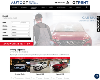 Auto GT  Sp  Z O o  Autoryzowany Dealer Mitsubishi_