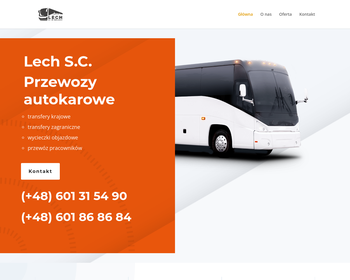 Lech  Usługi transportowe  Wynajem autobusów_
