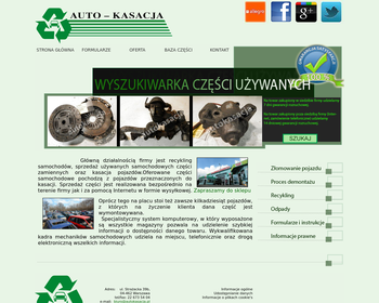 Auto-Kasacja Sprzedaż części używanych_