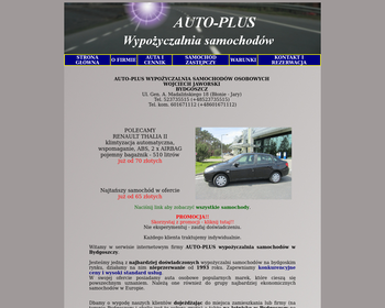 Auto-Plus Wypożyczalnia samochodów_
