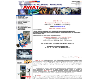 Przedsiębiorstwo Projektowo-Wdrożeniowe AWAT Sp  z o o_