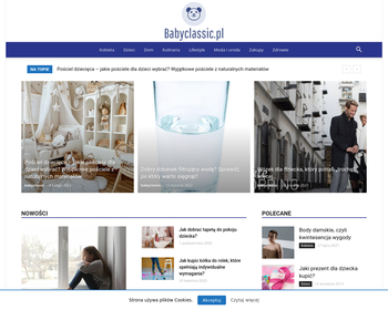 Classic - producent bielizny niemowlęcej_