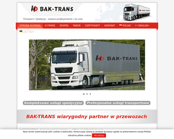 BAK-TRANS Transport Ciężarowy i Spedycja_