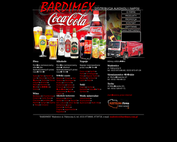 Bardimex  Hurtownia alkoholu_ piwa i napojów
