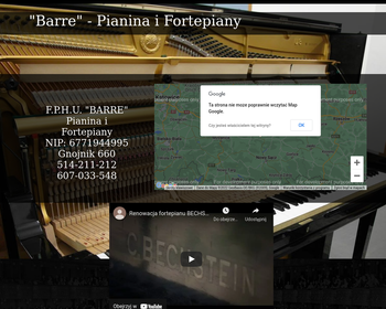 F H U P Barre PIANINA i FORTEPIANY_