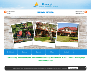 Apartamenty Willa Barwy Morza - noclegi nad morzem w Rowach_