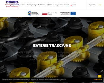 Bater Sp  z o o  - Produkcja_ Sprzedaż i serwis: baterii