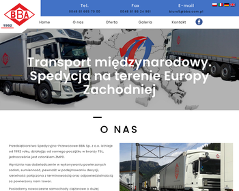 Przedsiębiorstwo Spedycyjno-Przewozowe BBA Sp  z o o_