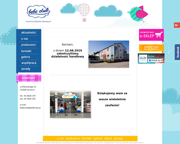 Bebe Club Hurtownia Artykułów Dziecięcych_