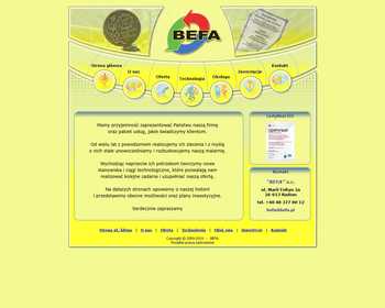 Bielska Fabryka Armatur BEFA Sp  z o o_
