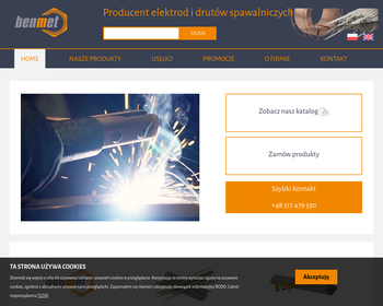 Przedsiębiorstwo Produkcyjno-Handlowo-Usługowe BENMET Sp  z o o_