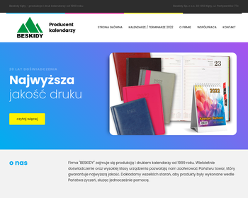 BESKIDY Kalendarze ścienne_ biurkowe