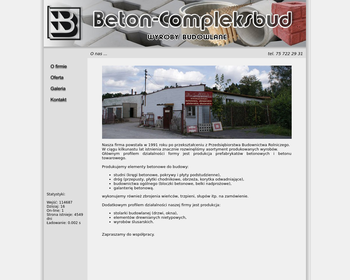 Beton-Compleksbud Sp  z o o_