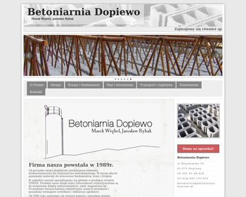 Betoniarnia Dopiewo s c  Produkcja stropów Teriva_ budowa i sprzedaż domów