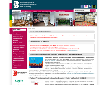 Biblioteka Publiczna w Dzielnicy Śródmieście m  st  Warszawy - Wypożyczalnia Kompletów Książek_