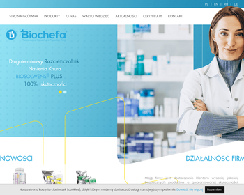 Farmaceutyczny Zakład Naukowo-Produkcyjny BIOCHEFA_