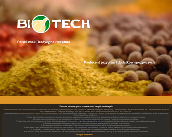 Przedsiębiorstwo Produkcyjno-Handlowo-Usługowe BIOTECH Mirosław_