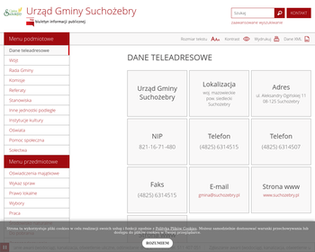 Gminny Ośrodek Pomocy Społecznej w Suchożebrach_