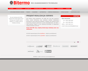 Biuro Usług Technicznych Ciepłownictwa BITERMO_