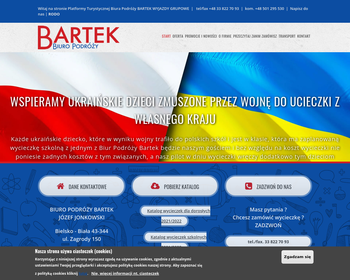 Bartek  Biuro podróży  Józef Jonkowski_