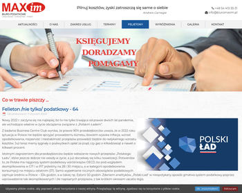 Biuro Podatkowe MAXIM_