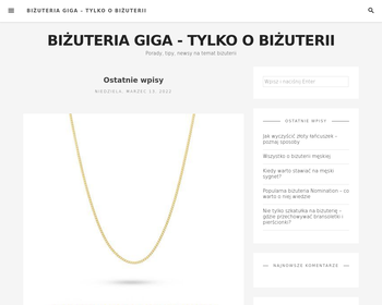 Biżuteria GIGA  Modna Biżuteria Srebrna  Swarovski_