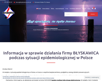 Wytwórnia Osprzętu Odgromowego BŁYSKAWICA S J  - Siedziba_
