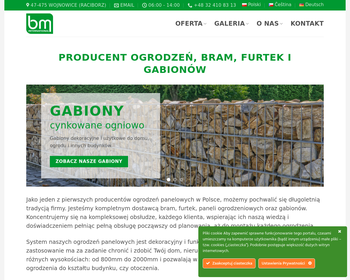 BM International Metal Maschinen Technik Sp  z o o  Elementy ogrodzeniowe_ bramy