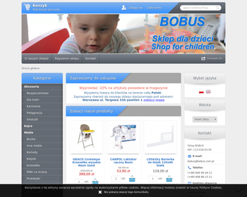 BOBUS sklep dla dzieci_