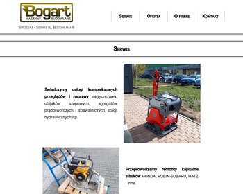 Bogart  Maszyny budowlane_ sprzedaż
